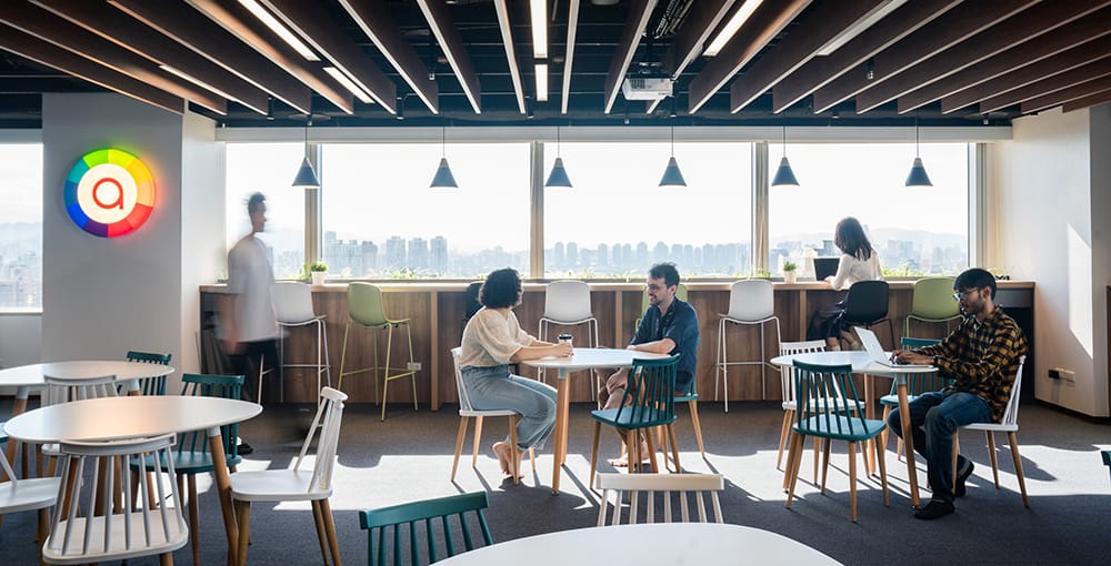 Teamwork collaboration background for case studies